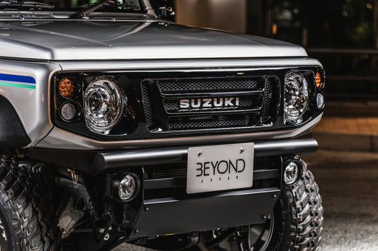 【塗装済 CODE06塗り】フェイスグリル ヴィンテージ (FRP製) ピアノブラック