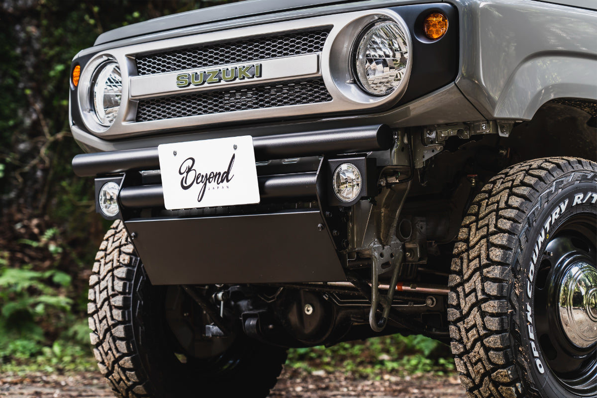 【ジムニー JB64W】 レーヴ フロントバンパー　ブラック