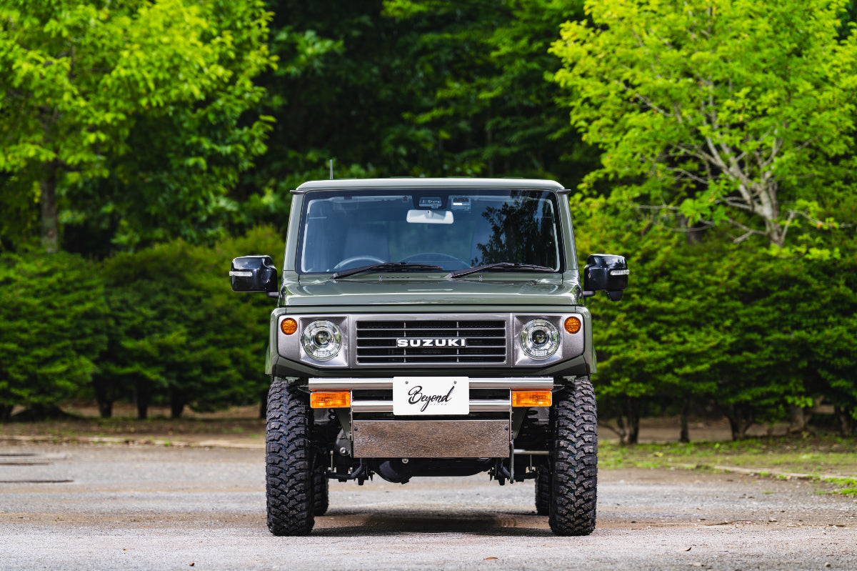 【ジムニー JB64W】 レーヴ フロントバンパー ウインカーステー付き 鏡面