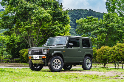 【ジムニー JB64W】 レーヴ フロントバンパー ウインカーステー付き 鏡面