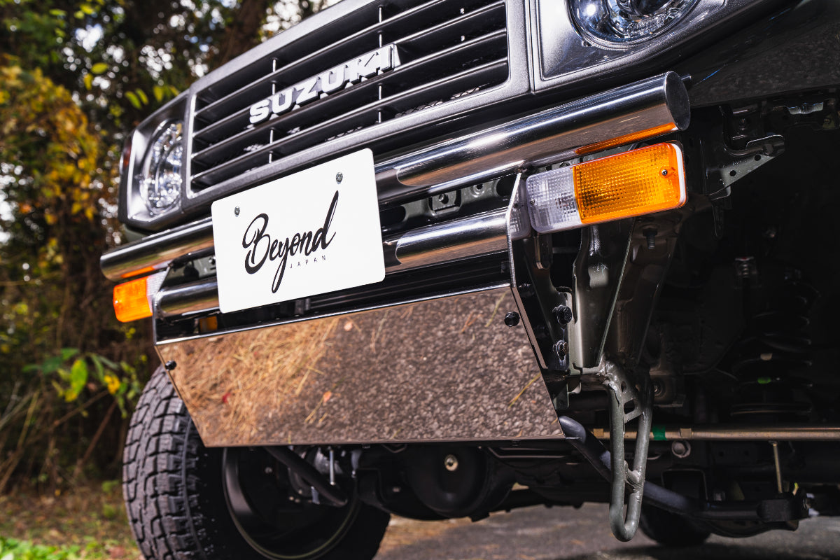 【レーヴ フロントバンパー オプション】 JA11ウィンカーステー 鏡面