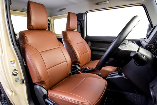 シートカバー STDブラウン ジムニー JB64/JB74/JC74（フロントのみ）