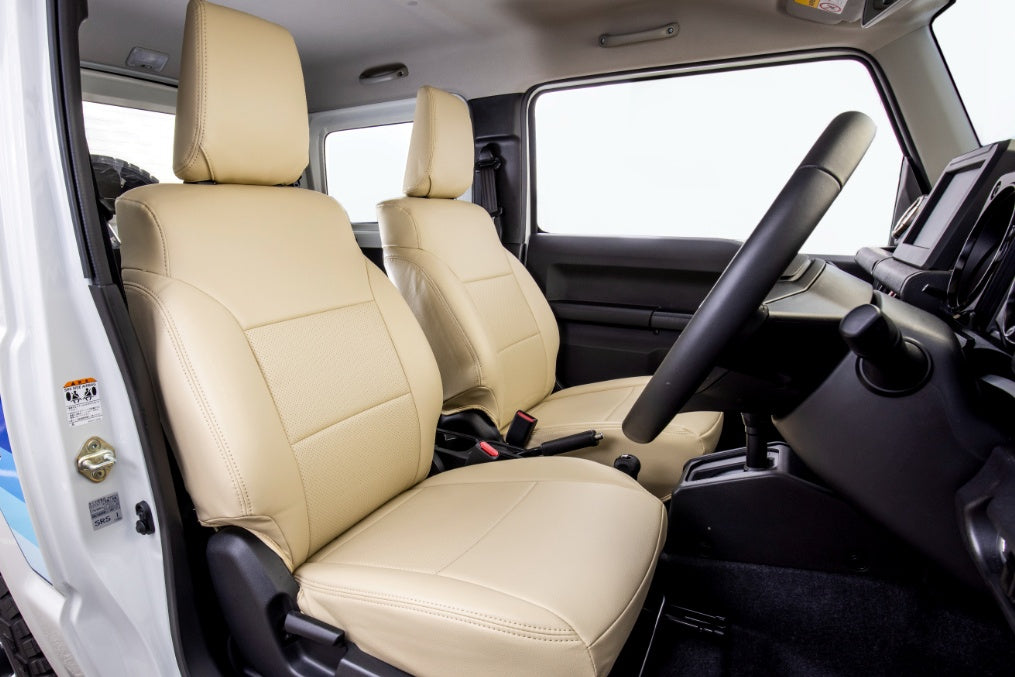 シートカバー STDアイボリー ジムニー JB64/JB74/JC74（フロントのみ）