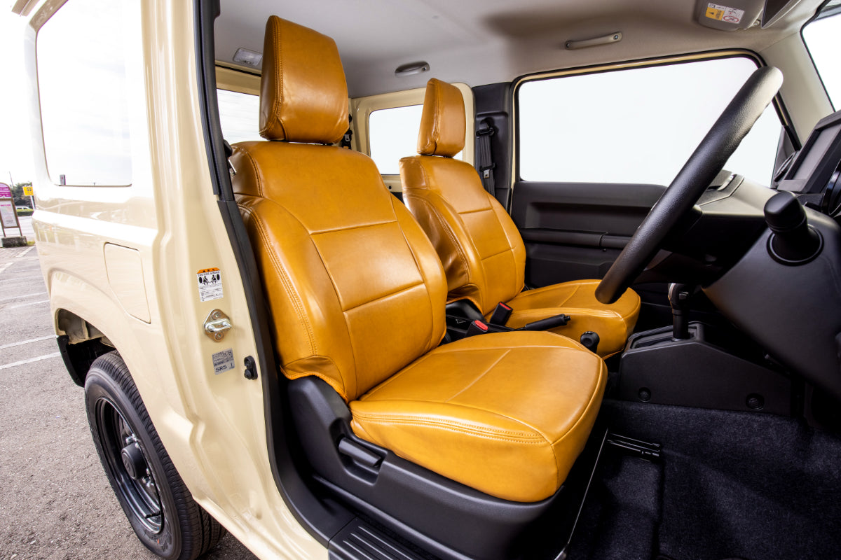 シートカバー PUキャメル ジムニー JB64/JB74/JC74