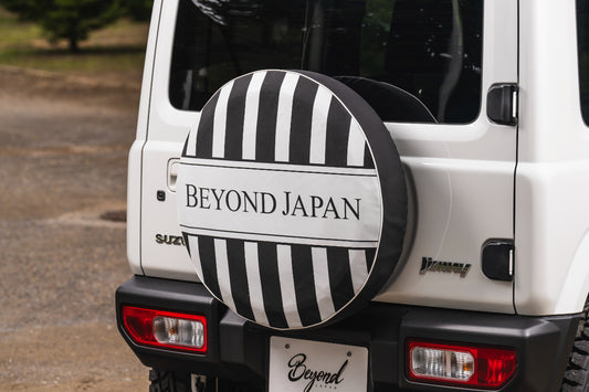 スペアタイヤカバー　エレガントホワイト